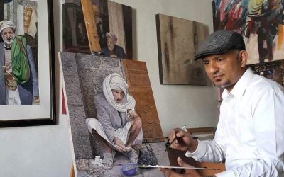 زكي اليافعي – فنان يمَني