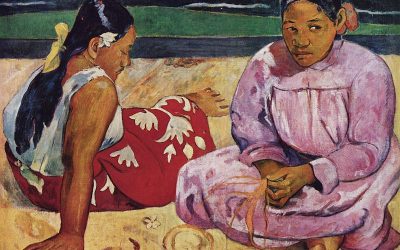 “نساء تاهيتي” في لوحة غوغان