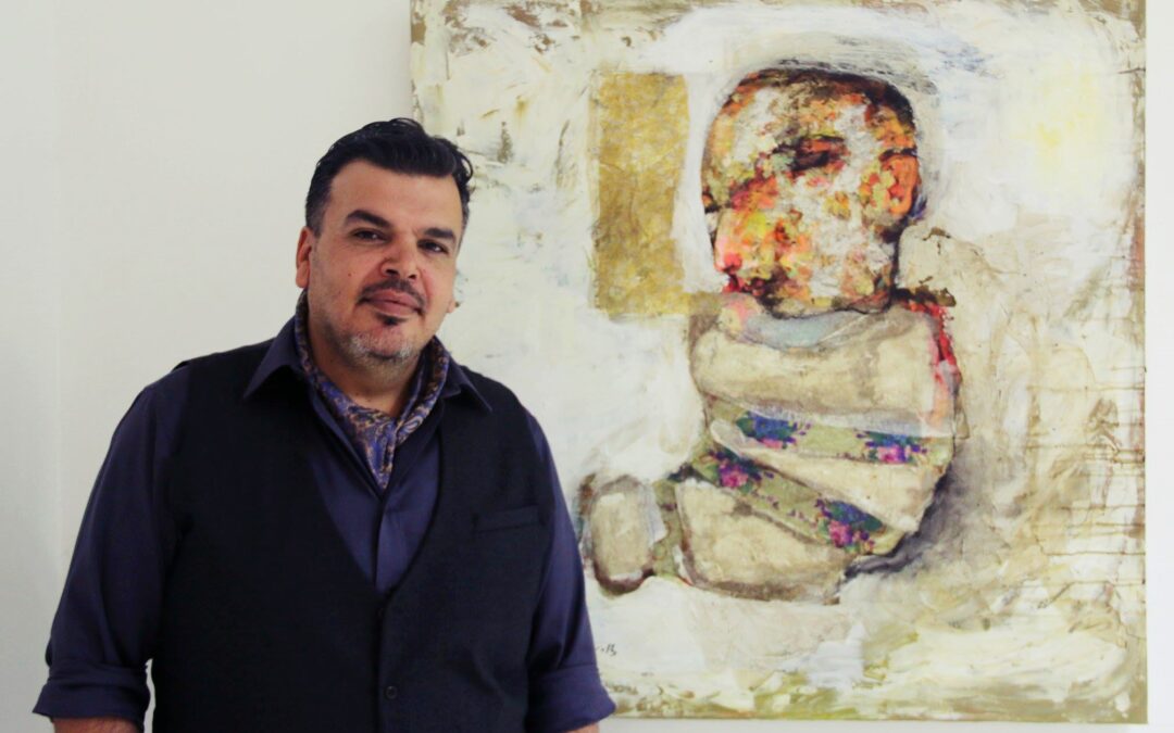 قراءة في لوحة الفنان العراقي وضاح مهدي : “ولادة الشرق الأوسط الجديدة”