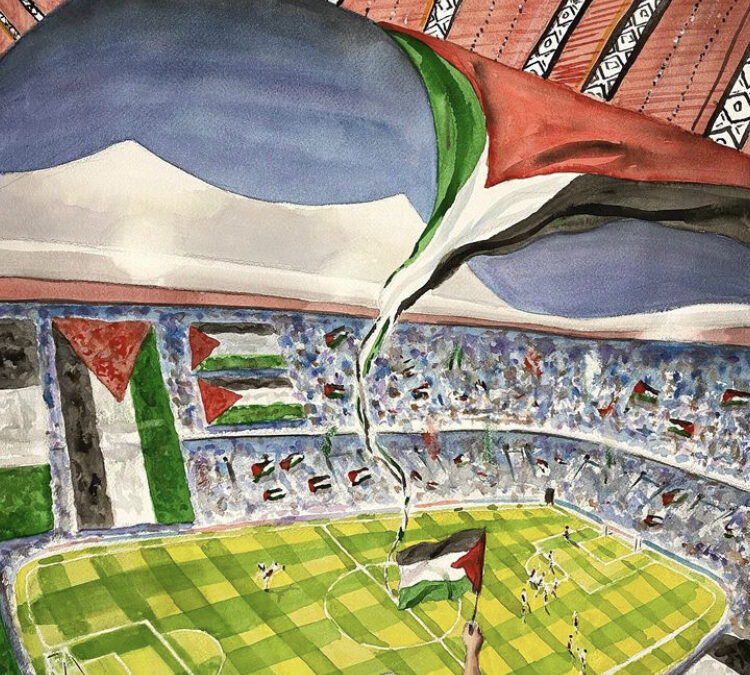 كأس العالم في الفن العربي: احتفاء ووحدة شعبية